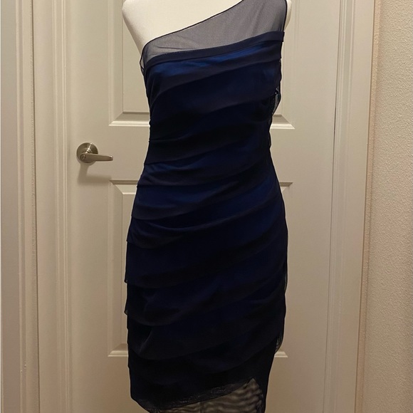 Jill Stuart asymmetrical, one-shoulder midi dress (4) - Picture 3 of 13